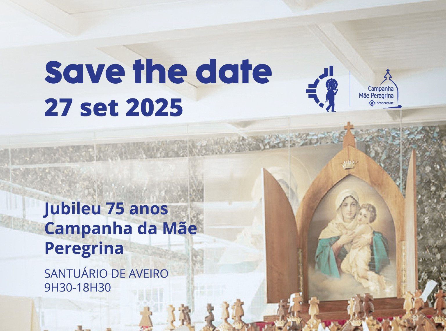 Jubileu 75 anos Campanha Mãe Peregrina