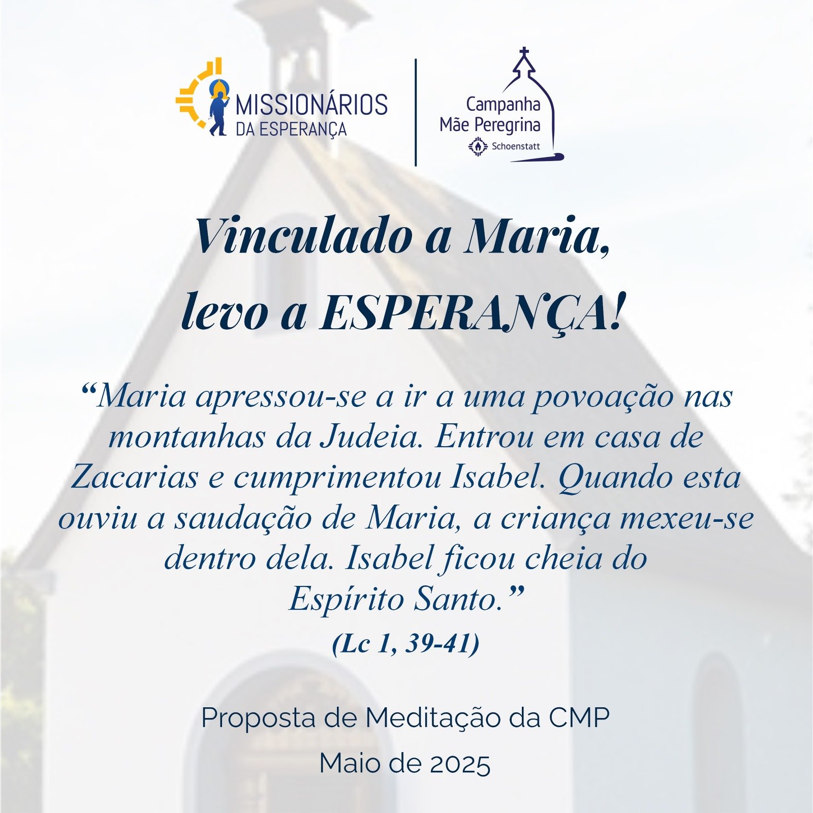 CMP – Dinâmica Espiritual Maio 2025