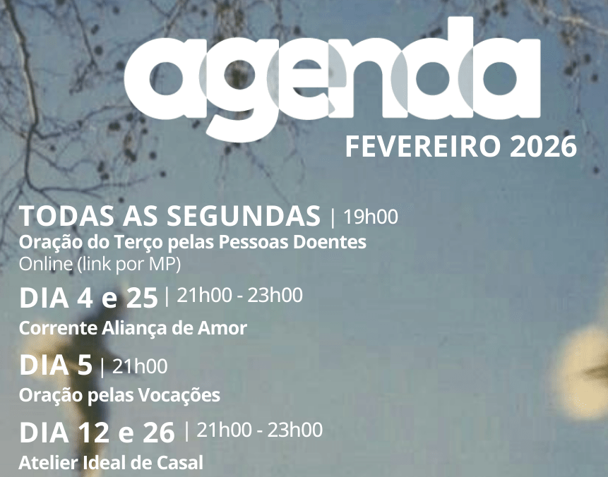 Calendário Fevereiro 2026